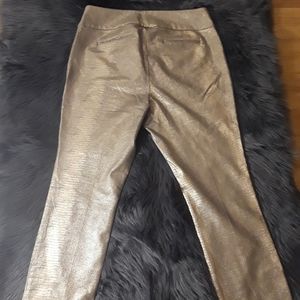 One pair of Gold Alfani Pants